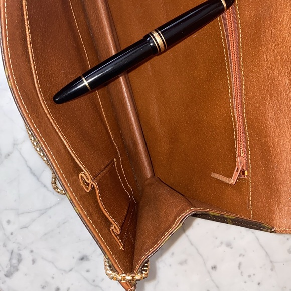 Louis Vuitton Dame Clutch Shoulder Great Condition Authentic Vintage Monogram - Picture 9 of 15